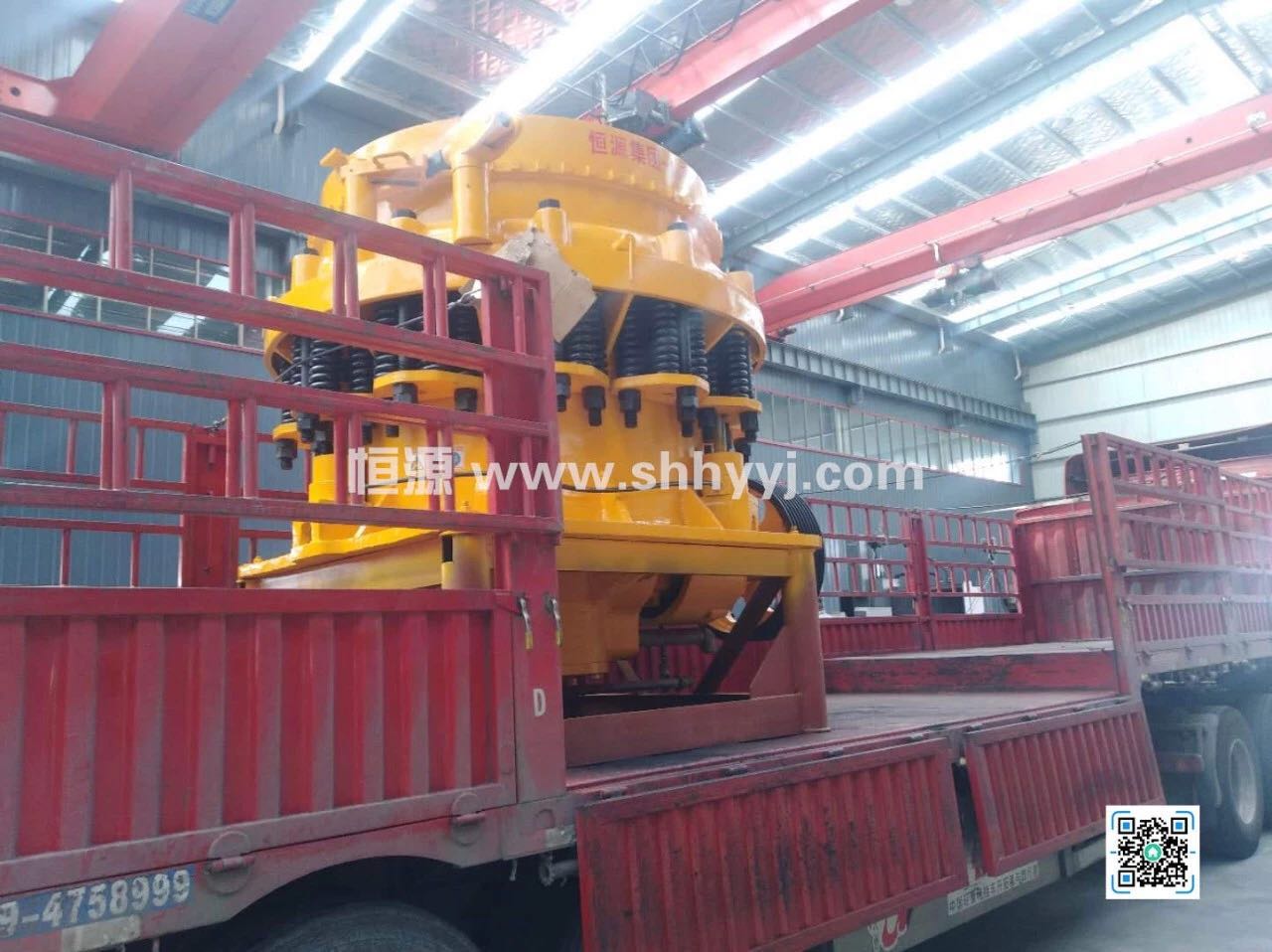 弹簧圆锥破碎机发货实况-中国上海98-web